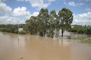 Jindalee golf course, next to the highway.