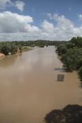 View towards the north of the Centenary Highway, from the Jindalee overpass.